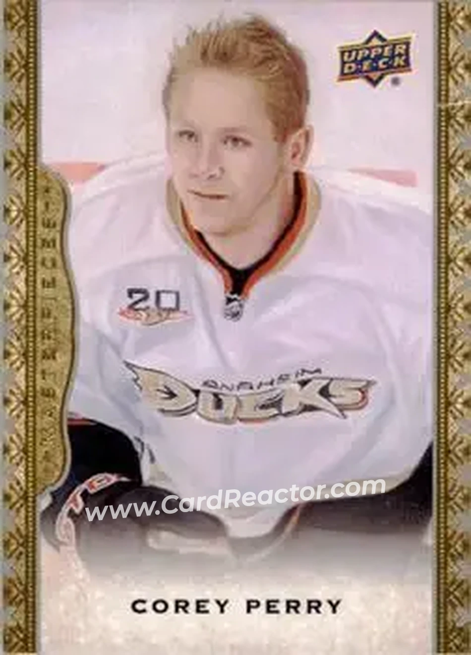 2014-15 Upper Deck Masterpieces #1 - Corey Perry - Anaheim Ducks - Front