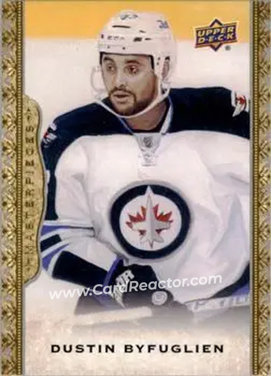 2014-15 Upper Deck Masterpieces #6 - Dustin Byfuglien - Winnipeg Jets - Front
