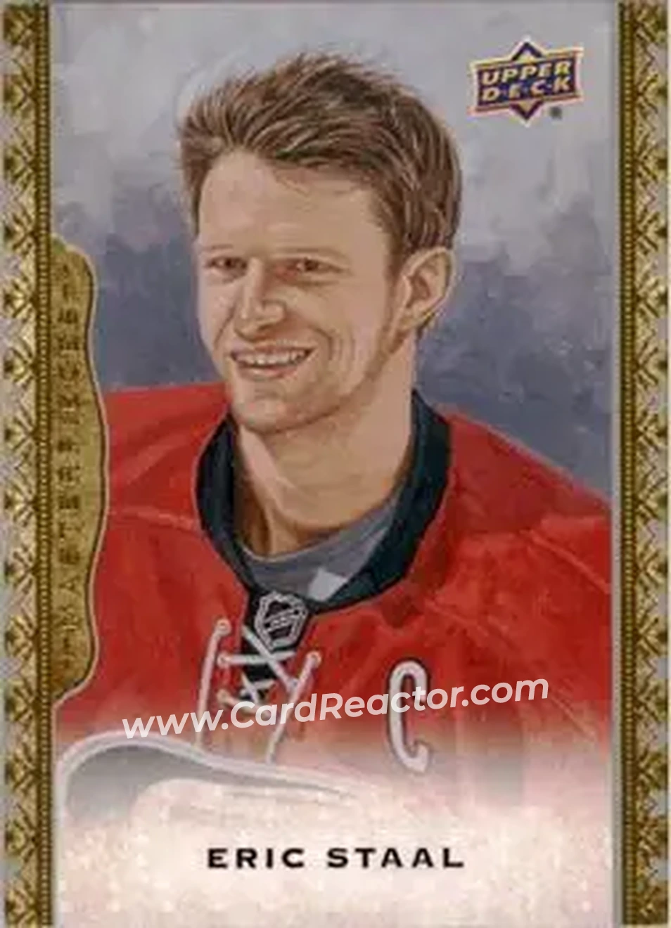2014-15 Upper Deck Masterpieces #7 - Eric Staal - Carolina Hurricanes - Front