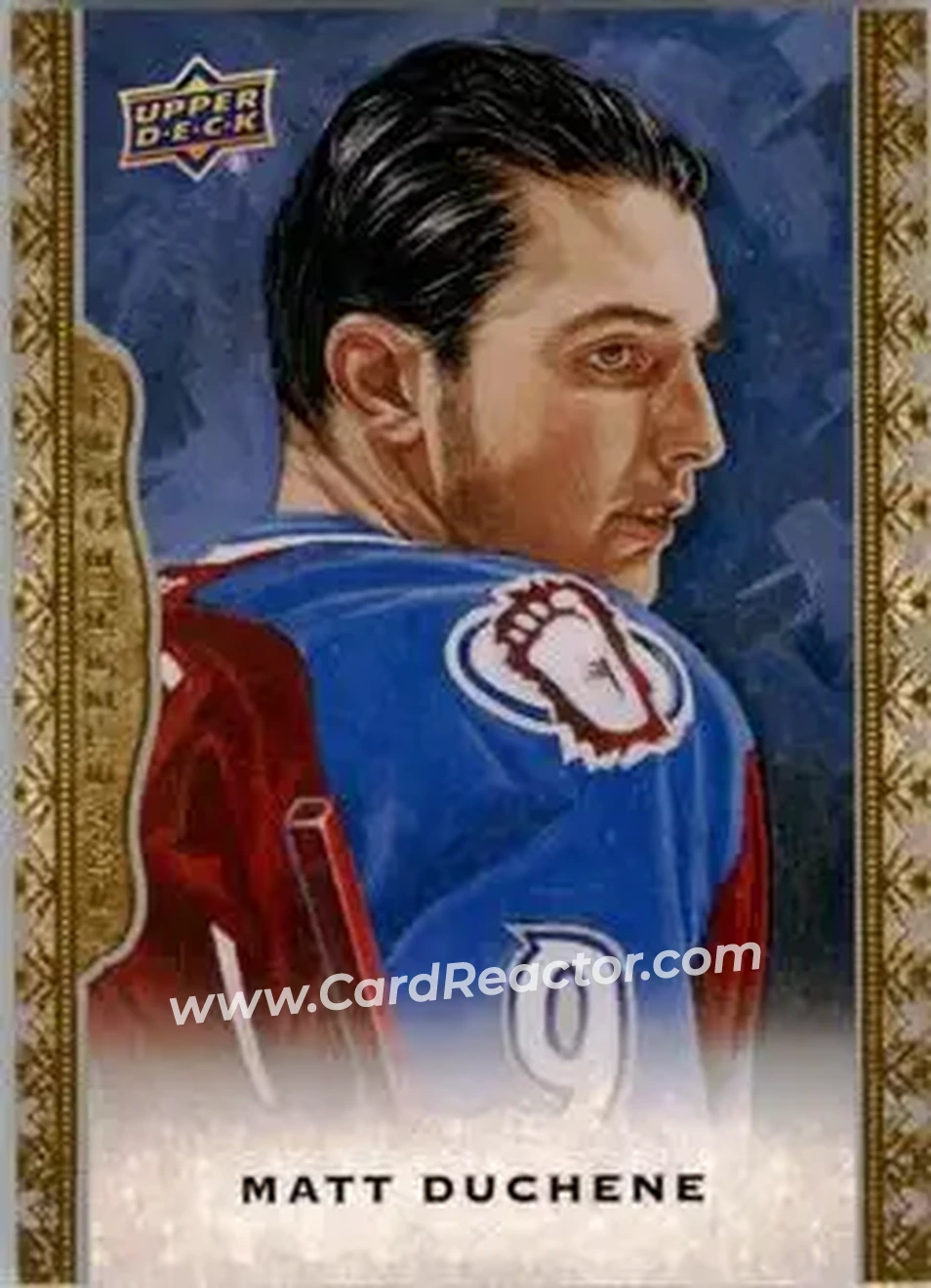 2014-15 Upper Deck Masterpieces #10 - Matt Duchene - Colorado Avalanche - Front