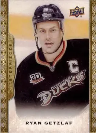 2014-15 Upper Deck Masterpieces #15 - Ryan Getzlaf - Anaheim Ducks
