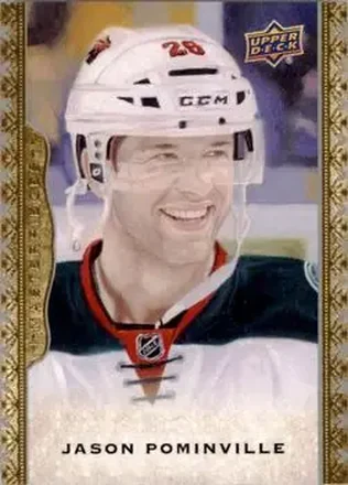2014-15 Upper Deck Masterpieces #17 - Jason Pominville - Minnesota Wild
