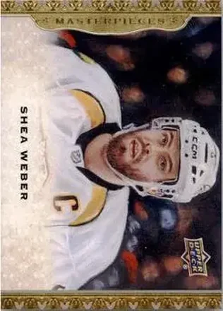 2014-15 Upper Deck Masterpieces #19 Shea Weber