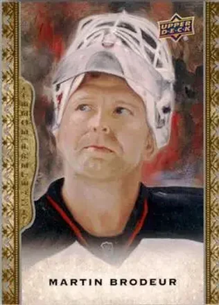 2014-15 Upper Deck Masterpieces #20 Martin Brodeur