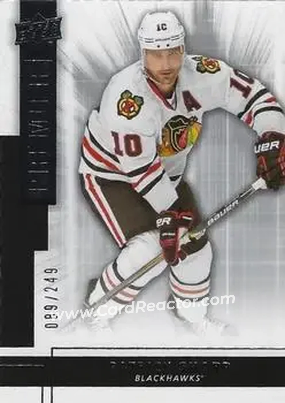 2014-15 Upper Deck Premier #5 - Patrick Sharp - Chicago Blackhawks - Front