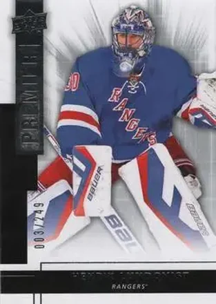 2014-15 Upper Deck Premier #27 - Henrik Lundqvist - New York Rangers
