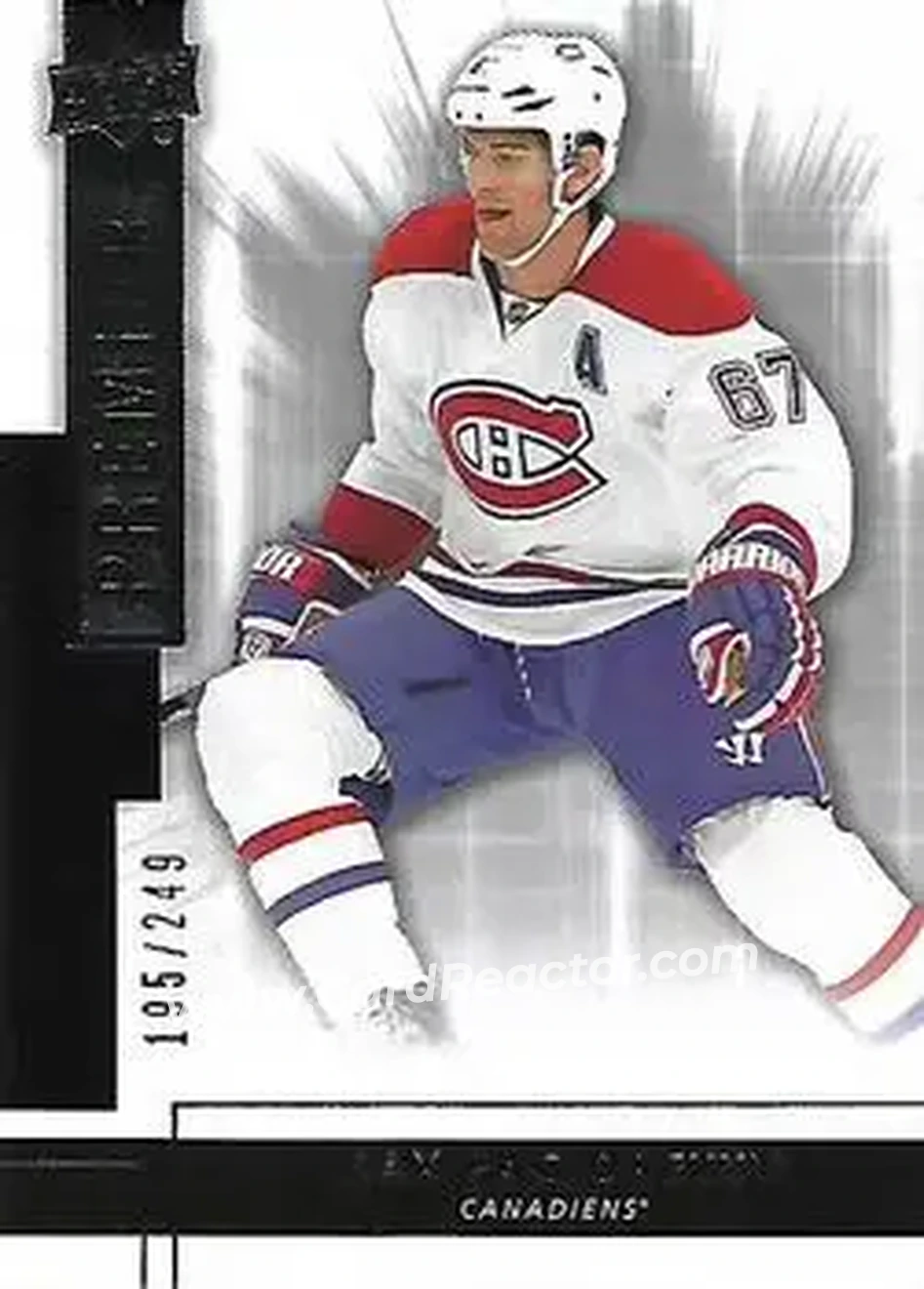 2014-15 Upper Deck Premier #30 - Max Pacioretty - Montreal Canadiens - Front 2014-15 Upper Deck Premier #30 - Max Pacioretty - Montreal Canadiens - Front