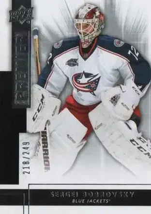 2014-15 Upper Deck Premier #40 - Sergei Bobrovsky - Columbus Blue Jackets