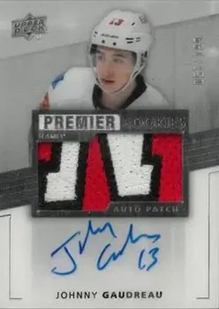 2014-15 Upper Deck Premier #86 - Johnny Gaudreau - Calgary Flames