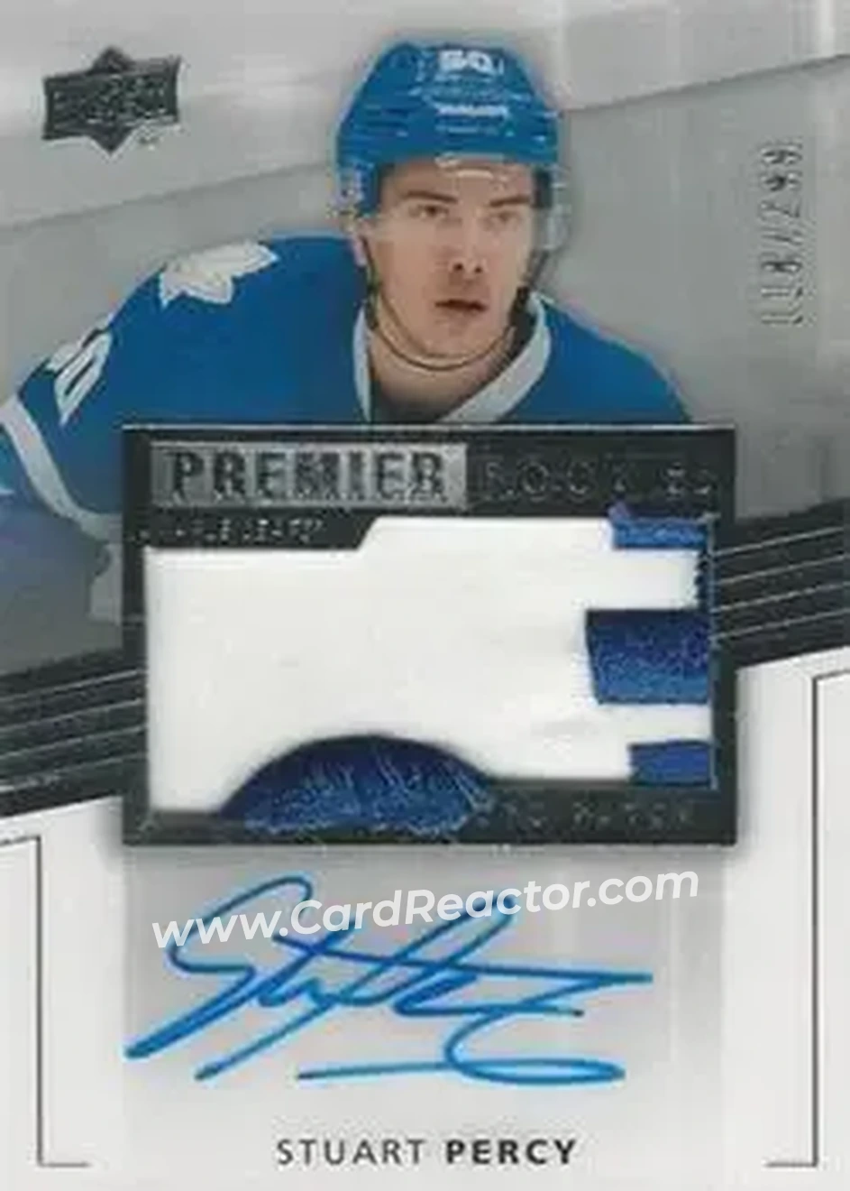 2014-15 Upper Deck Premier #87 - Stuart Percy - Toronto Maple Leafs - Front