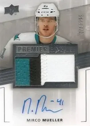 2014-15 Upper Deck Premier #90 - Mirco Mueller - San Jose Sharks