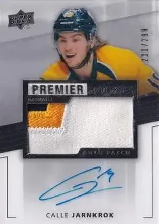 2014-15 Upper Deck Premier #92 - Calle Jarnkrok - Nashville Predators