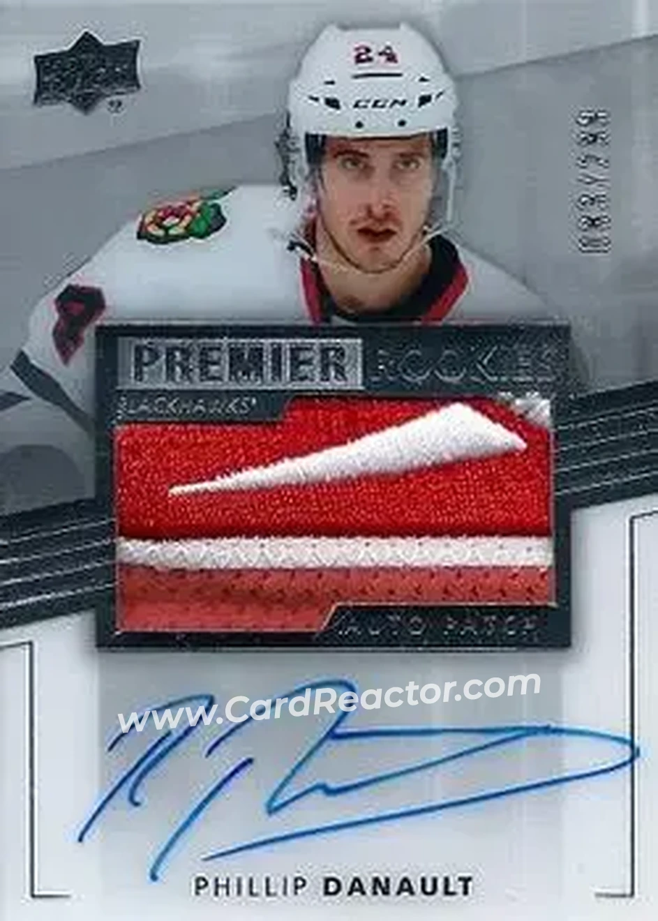 2014-15 Upper Deck Premier #94 - Phillip Danault - Chicago Blackhawks - Front