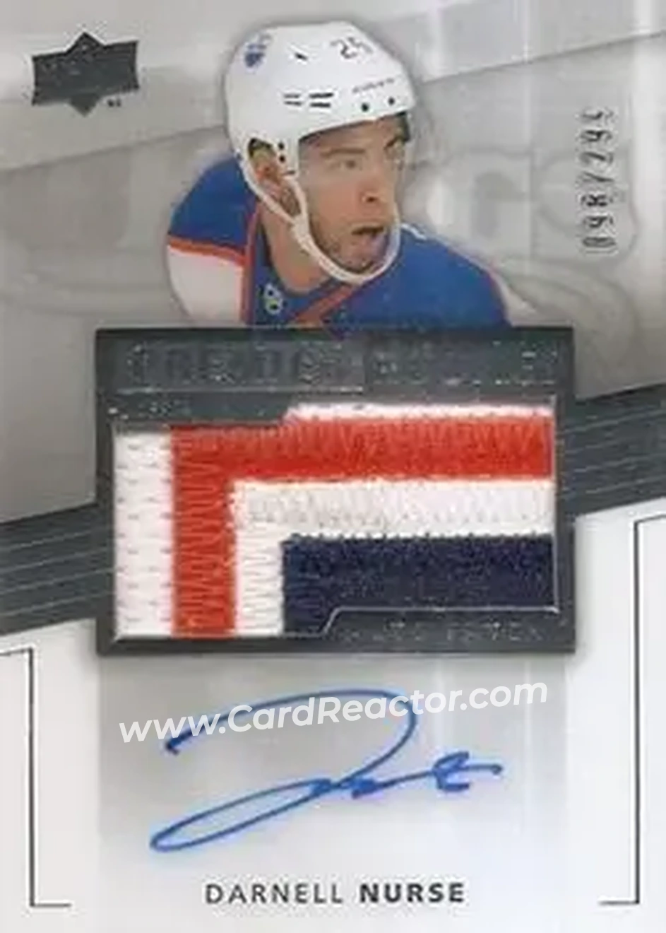 2014-15 Upper Deck Premier #99 - Darnell Nurse - Edmonton Oilers - Front