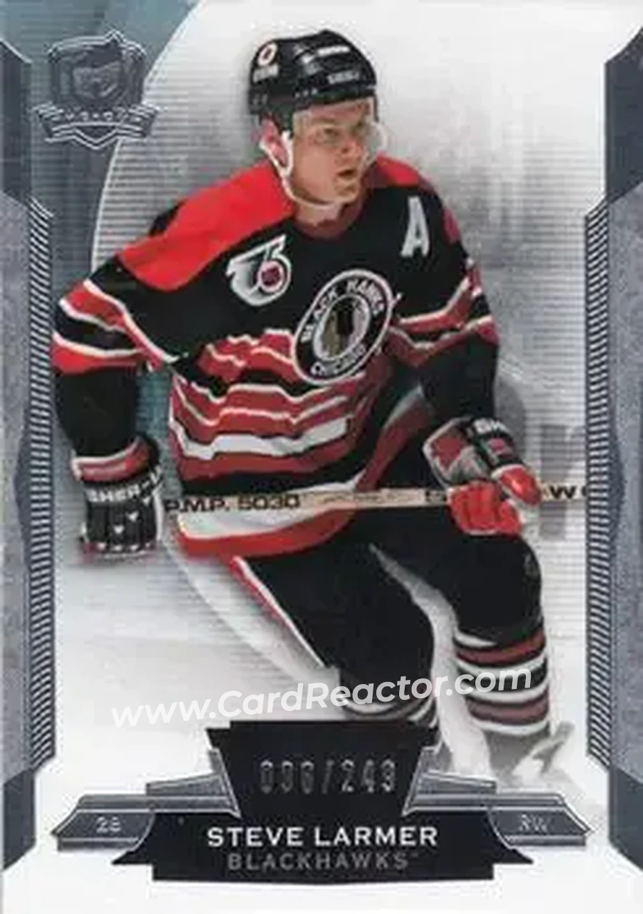 2014-15 Upper Deck The Cup #18 - Steve Larmer - Chicago Blackhawks - Front