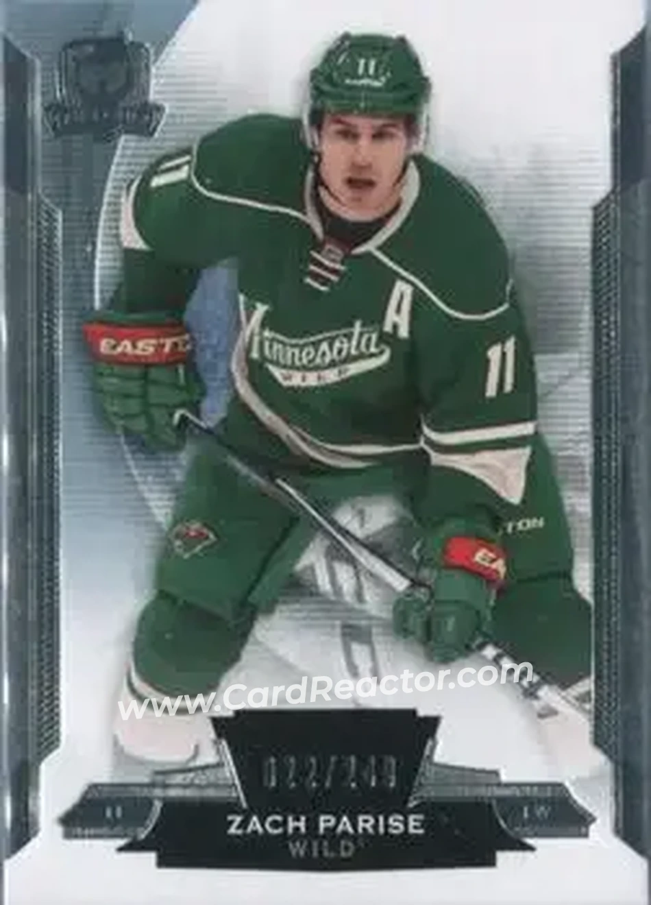 2014-15 Upper Deck The Cup #43 - Zach Parise - Minnesota Wild - Front