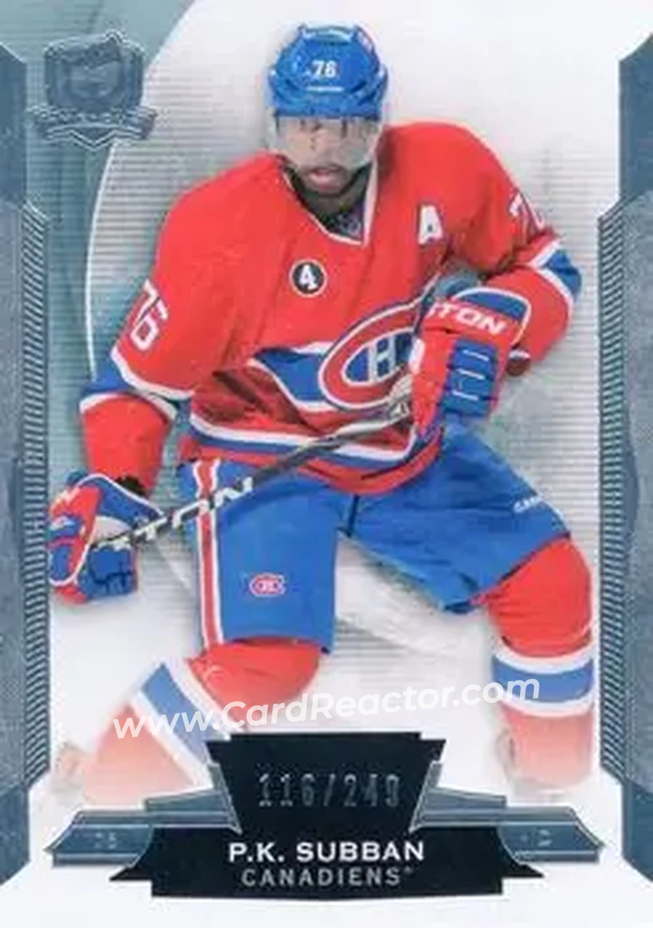 2014-15 Upper Deck The Cup #45 - P.K. Subban - Montreal Canadiens - Front