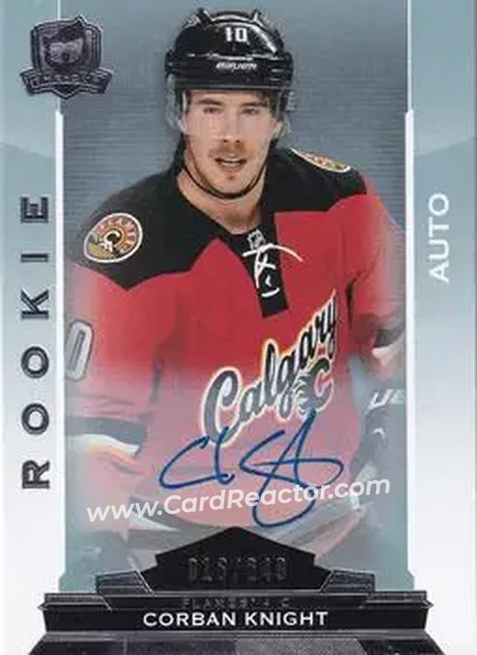 2014-15 Upper Deck The Cup #97 - Corban Knight - Calgary Flames