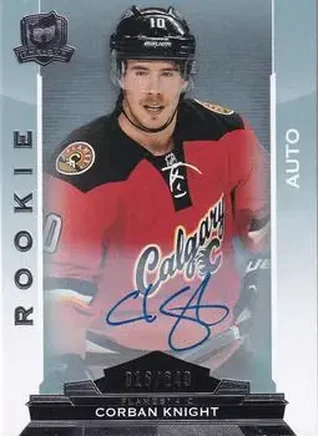 2014-15 Upper Deck The Cup #97 - Corban Knight - Calgary Flames