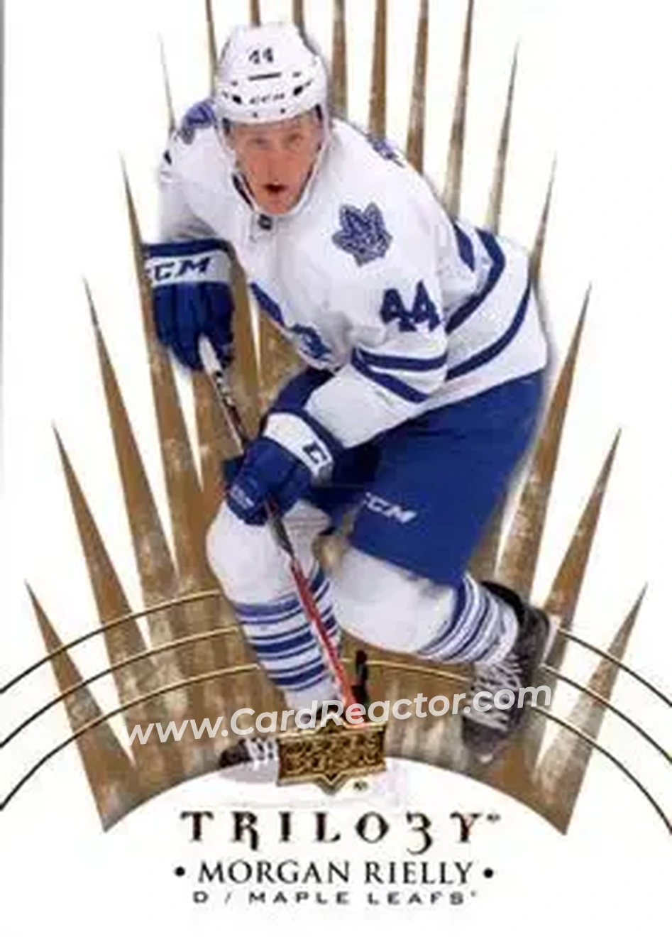 2014-15 Upper Deck Trilogy #1 - Morgan Rielly - Toronto Maple Leafs - Front