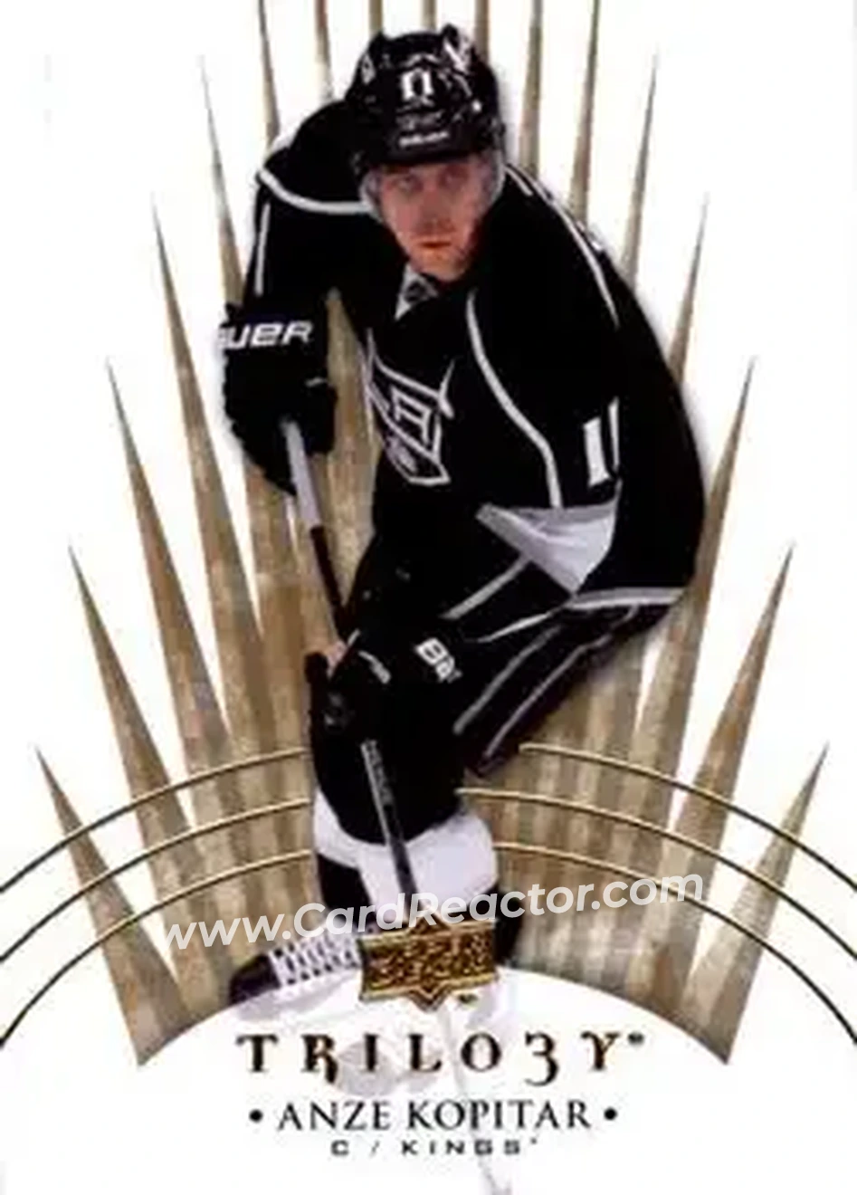 2014-15 Upper Deck Trilogy #2 - Anze Kopitar - Los Angeles Kings - Front