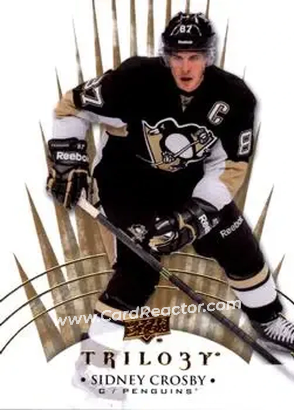 2014-15 Upper Deck Trilogy #4 - Sidney Crosby - Pittsburgh Penguins - Front