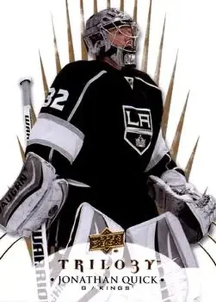 2014-15 Upper Deck Trilogy #5 - Jonathan Quick - Los Angeles Kings