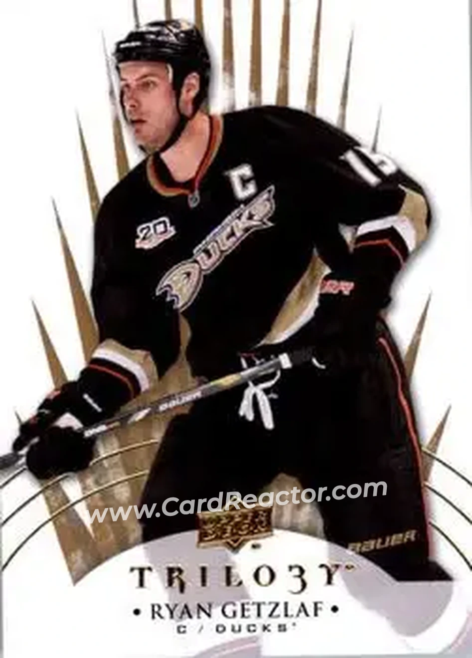 2014-15 Upper Deck Trilogy #13 - Ryan Getzlaf - Anaheim Ducks - Front