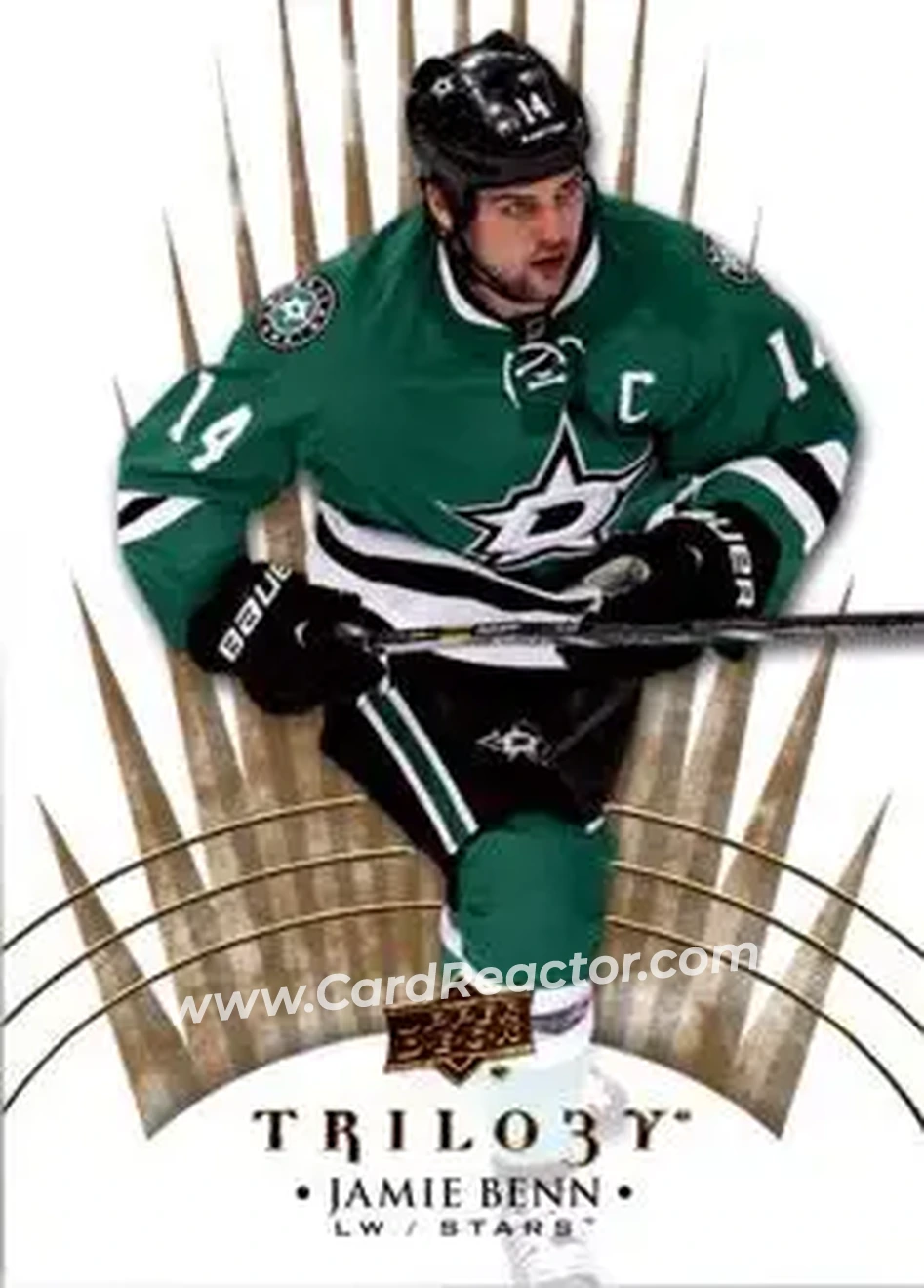 2014-15 Upper Deck Trilogy #17 - Jamie Benn - Dallas Stars - Front