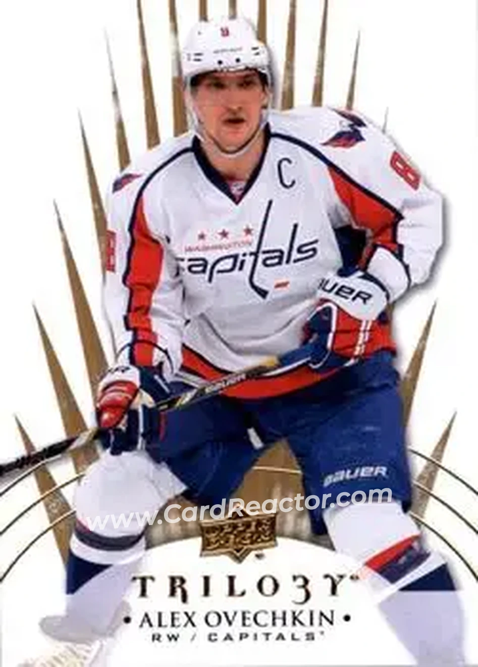 2014-15 Upper Deck Trilogy #21 - Alex Ovechkin - Washington Capitals - Front