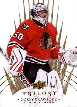 2014-15 Upper Deck Trilogy #25 Corey Crawford