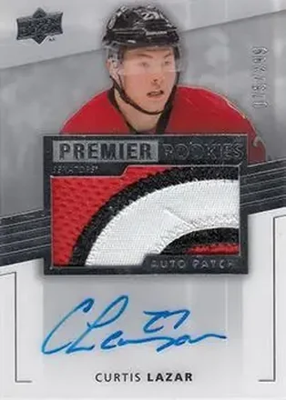 2014-15 Upper Deck Premier #116 - Curtis Lazar - Ottawa Senators