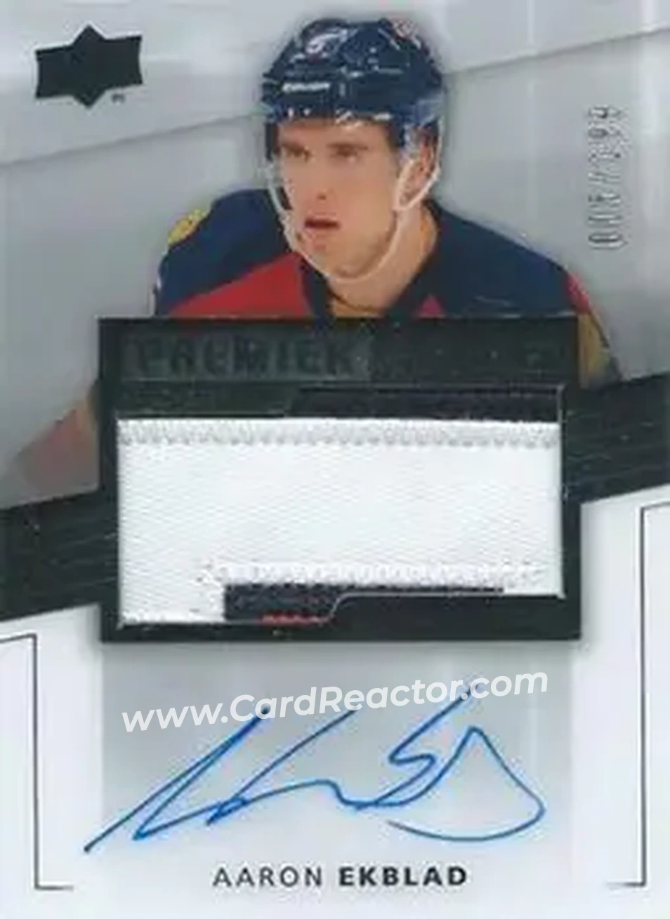 2014-15 Upper Deck Premier #121 - Aaron Ekblad - Florida Panthers - Front