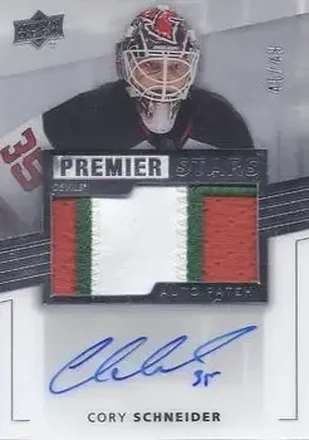 2014-15 Upper Deck Premier #124 - Cory Schneider - New Jersey Devils