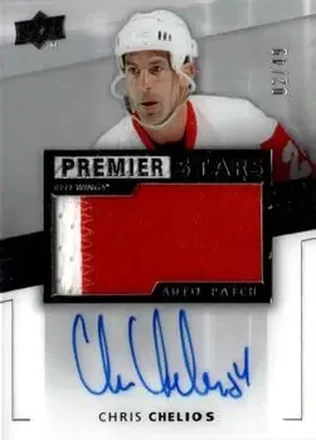 2014-15 Upper Deck Premier #125 - Chris Chelios - Detroit Red Wings