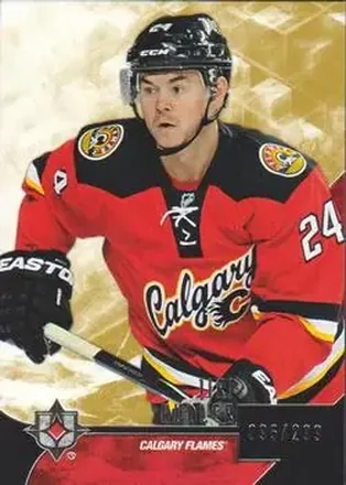 2014-15 Upper Deck Ultimate Collection #3 - Jiri Hudler - Calgary Flames