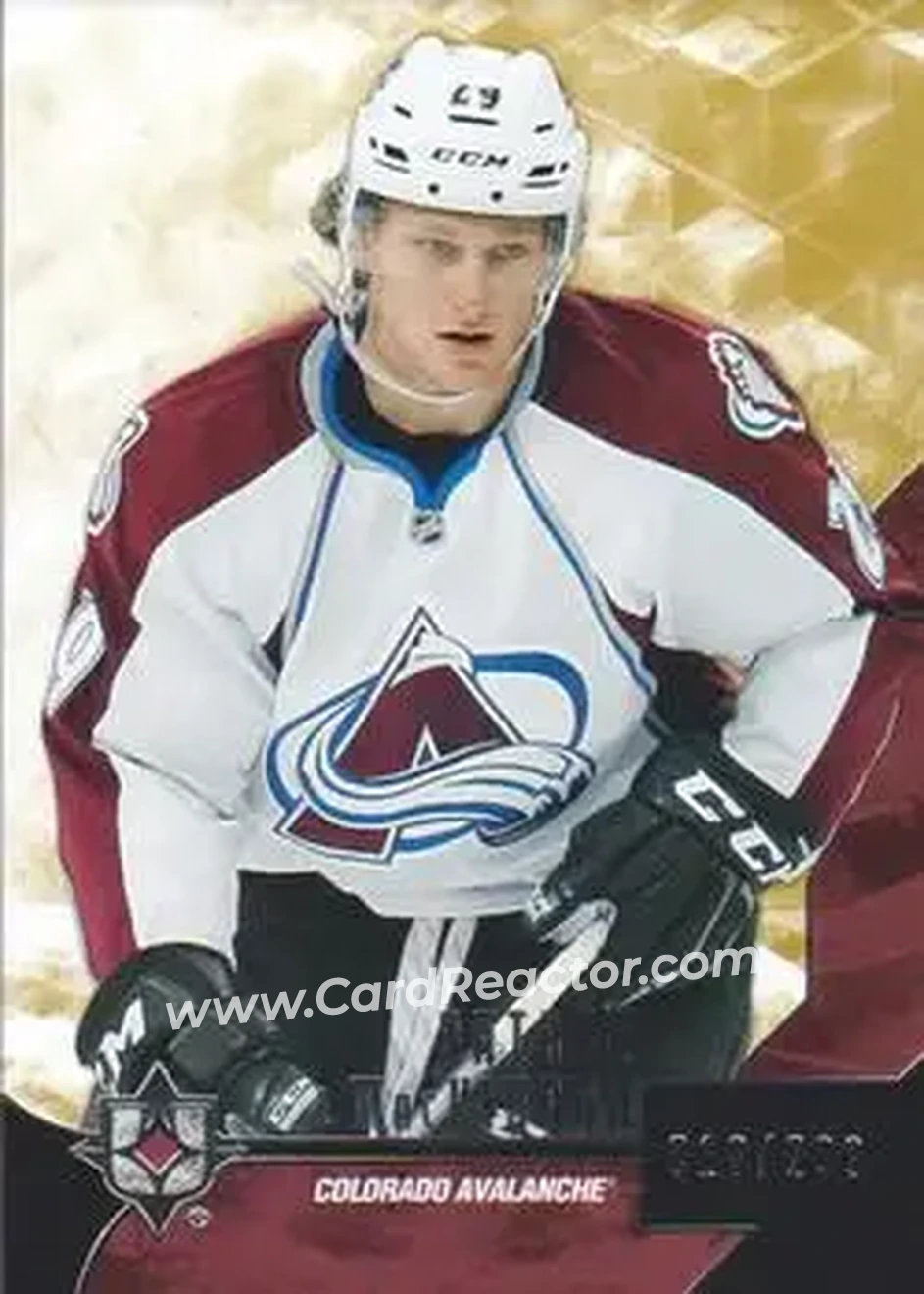 2014-15 Upper Deck Ultimate Collection #4 - Nathan MacKinnon - Colorado Avalanche - Front
