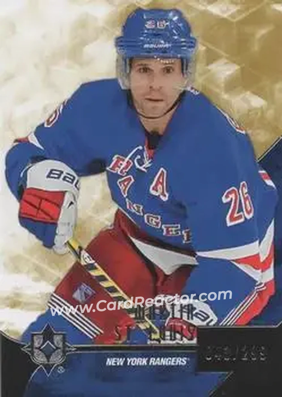 2014-15 Upper Deck Ultimate Collection #16 - Martin St. Louis - New York Rangers - Front