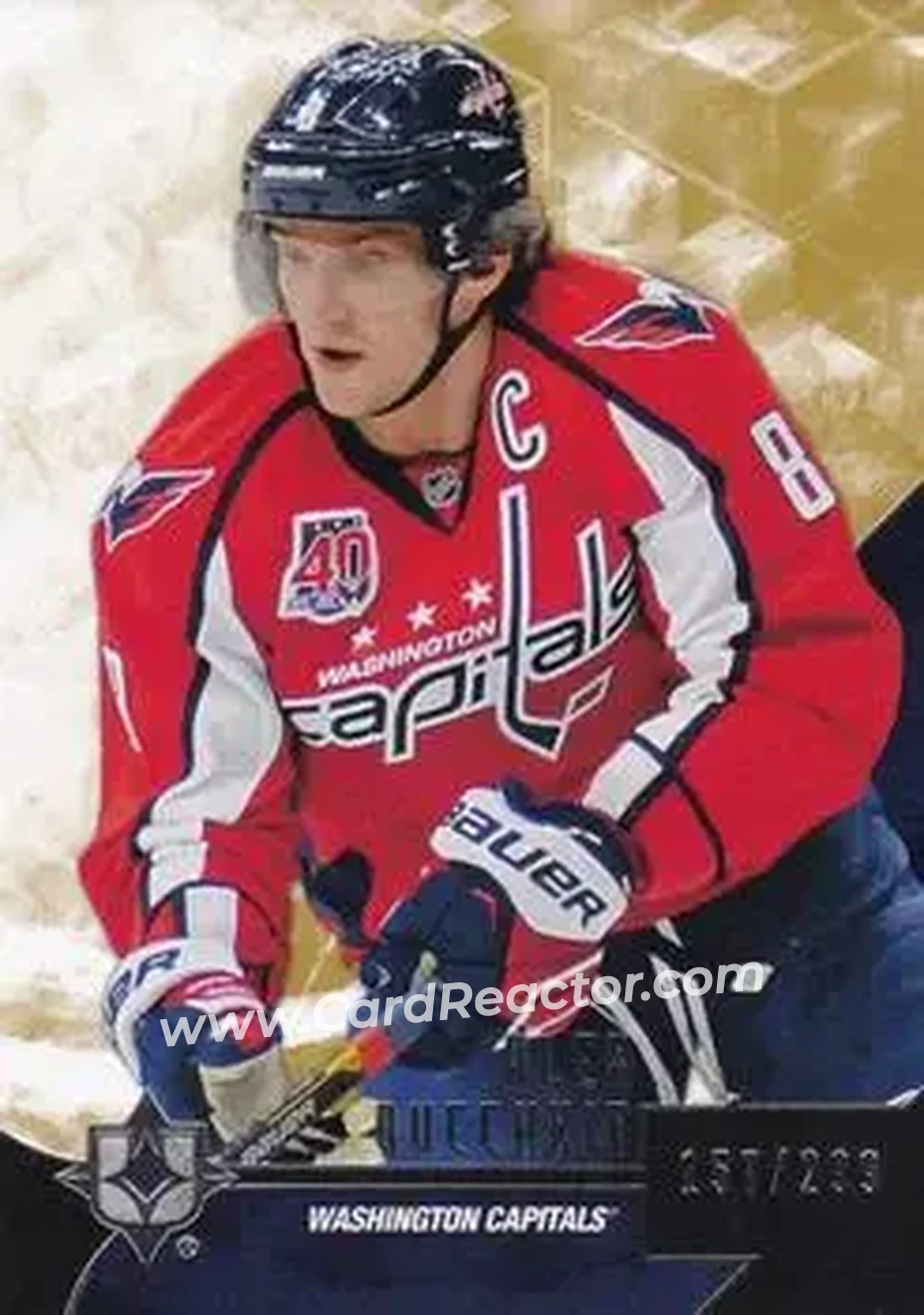 2014-15 Upper Deck Ultimate Collection #22 - Alex Ovechkin - Washington Capitals - Front