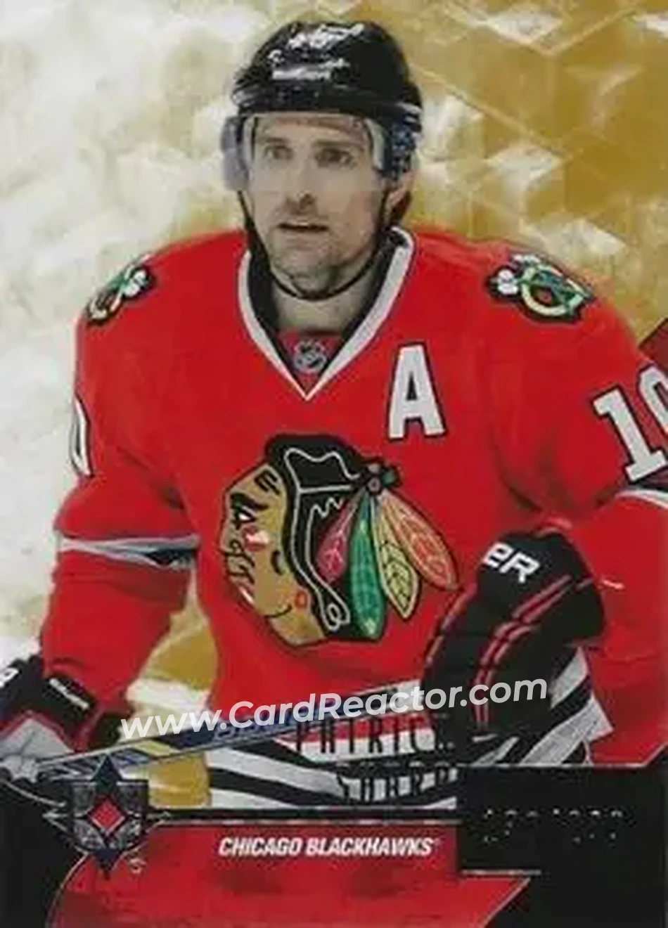 2014-15 Upper Deck Ultimate Collection #25 - Patrick Sharp - Chicago Blackhawks - Front