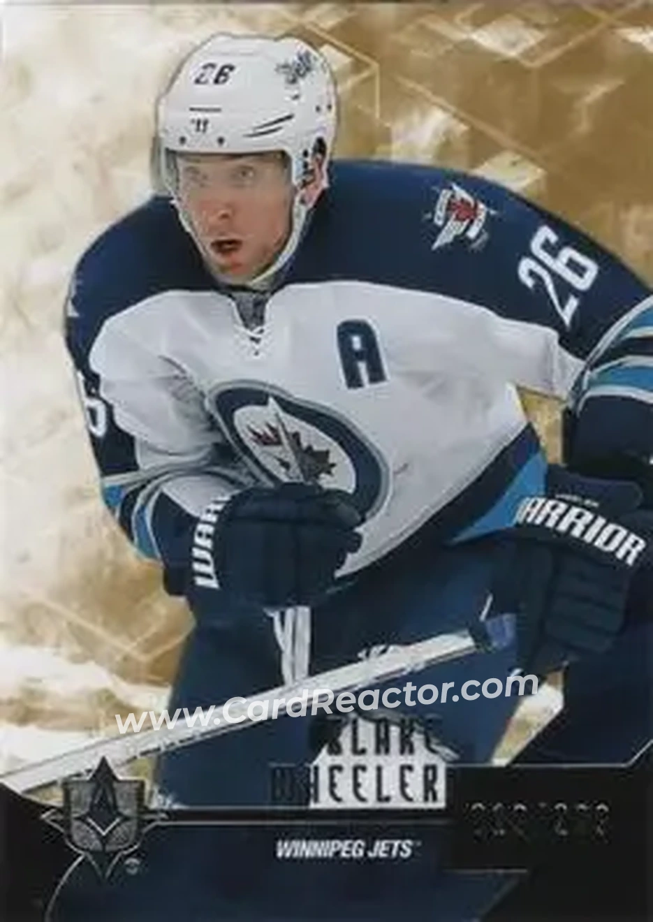 2014-15 Upper Deck Ultimate Collection #30 - Blake Wheeler - Winnipeg Jets - Front