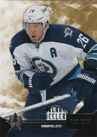 2014-15 Upper Deck Ultimate Collection #30 - Blake Wheeler - Winnipeg Jets