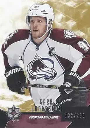 2014-15 Upper Deck Ultimate Collection #39 - Gabriel Landeskog - Colorado Avalanche