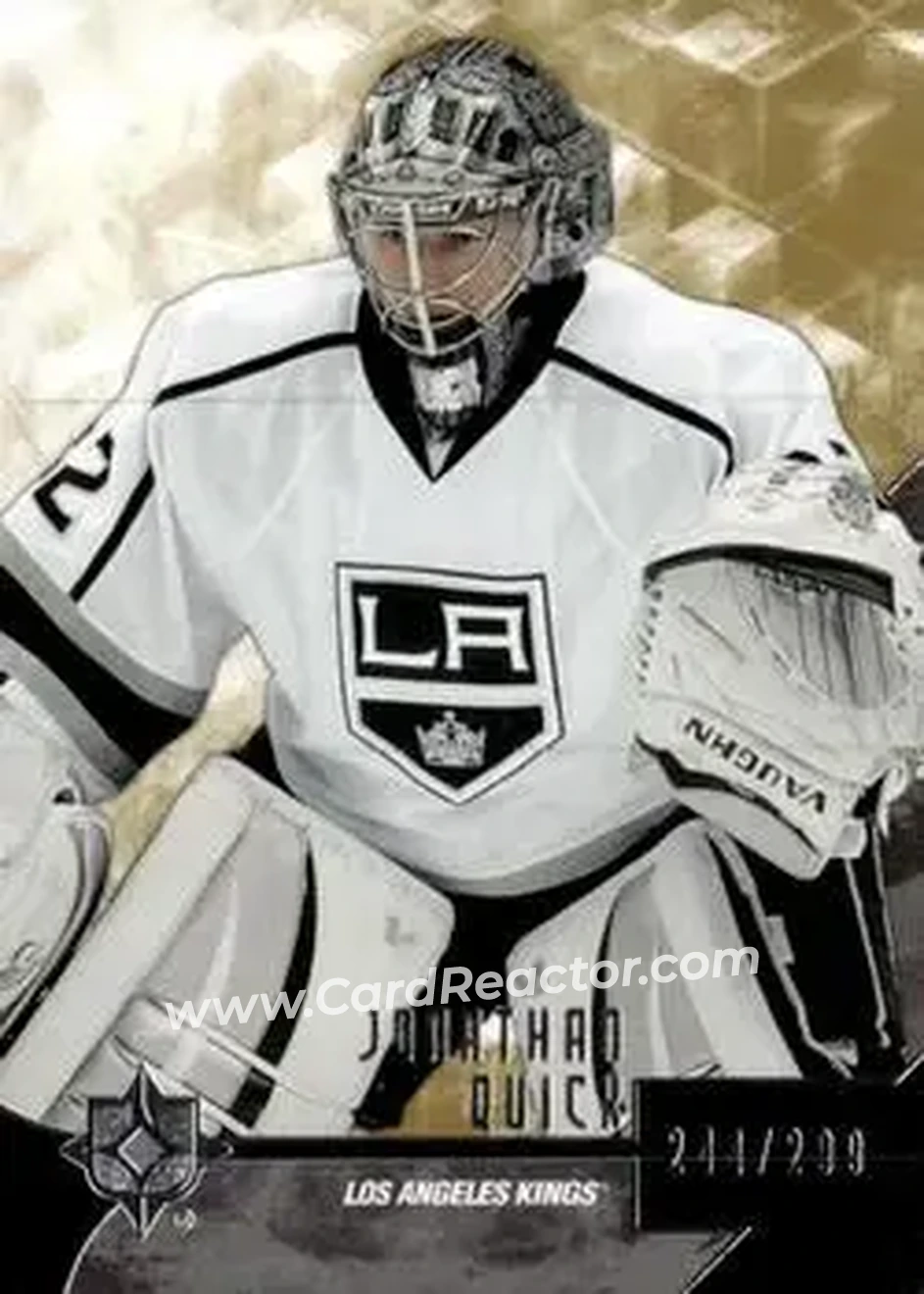 2014-15 Upper Deck Ultimate Collection #44 - Jonathan Quick - Los Angeles Kings - Front