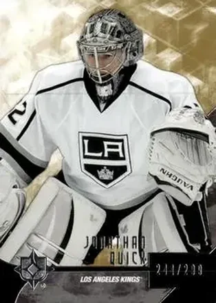 2014-15 Upper Deck Ultimate Collection #44 - Jonathan Quick - Los Angeles Kings