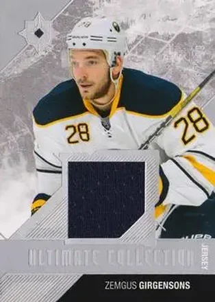 2014-15 Upper Deck Ultimate Collection #71 - Zemgus Girgensons - Buffalo Sabres