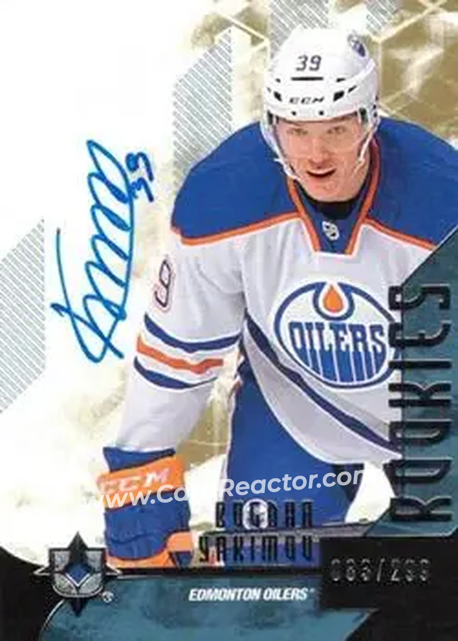 2014-15 Upper Deck Ultimate Collection #76 - Bogdan Yakimov - Edmonton Oilers - Front