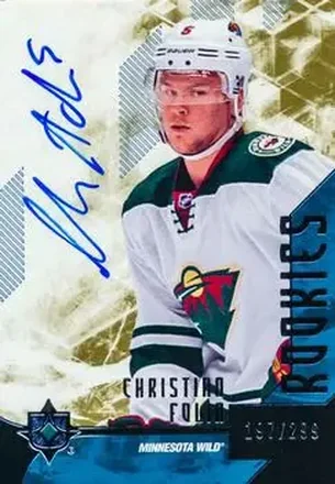 2014-15 Upper Deck Ultimate Collection #80 Christian Folin