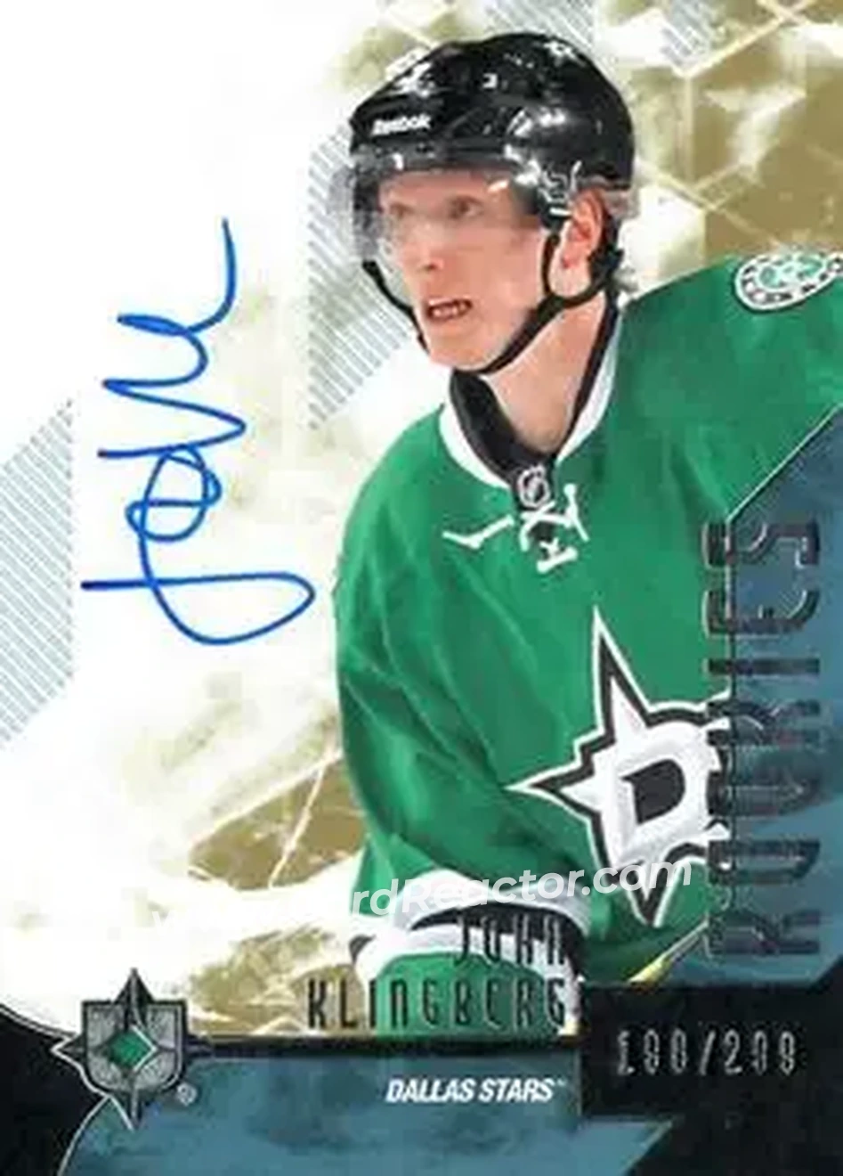 2014-15 Upper Deck Ultimate Collection #81 - John Klingberg - Dallas Stars - Front