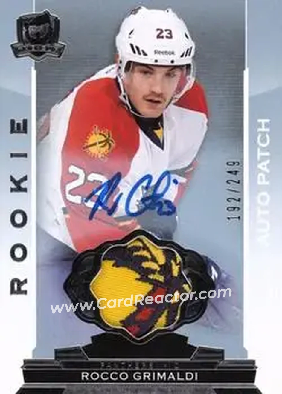 2014-15 Upper Deck The Cup #111 - Rocco Grimaldi - Florida Panthers - Front